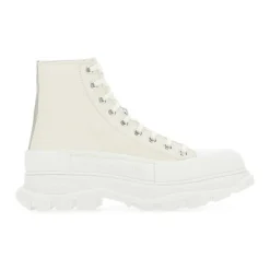 Sneakersy Tread Slick z piaskowej skóry