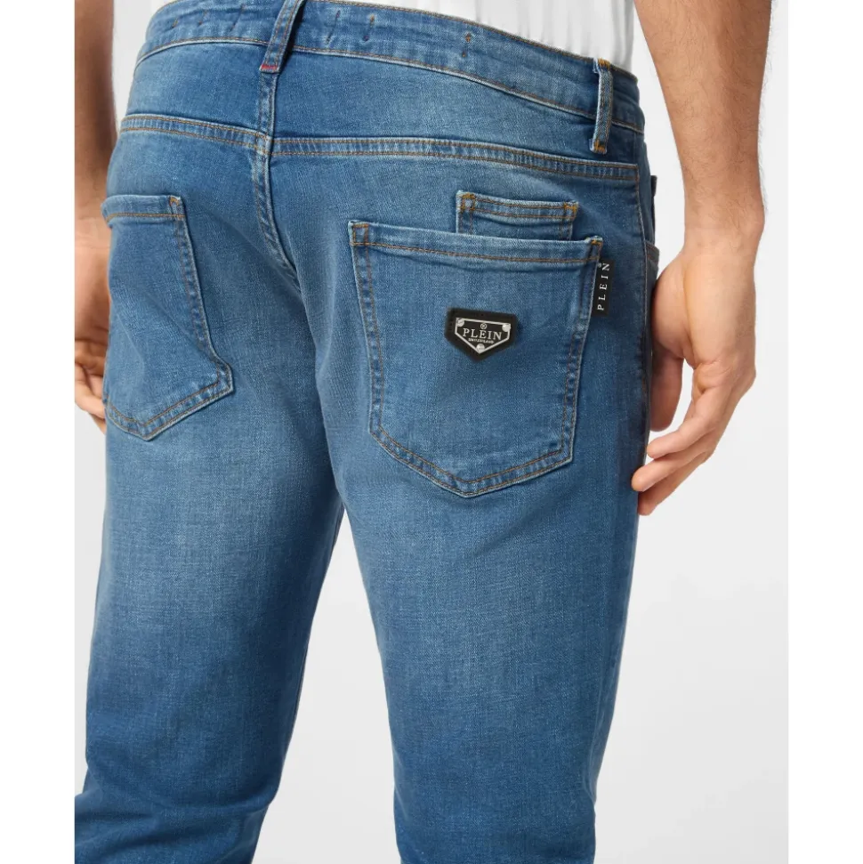 Spodnie Jeansowe Super Straight Cut Basic