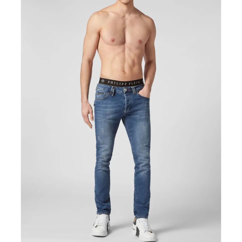 Spodnie Jeansowe Super Straight Cut Basic