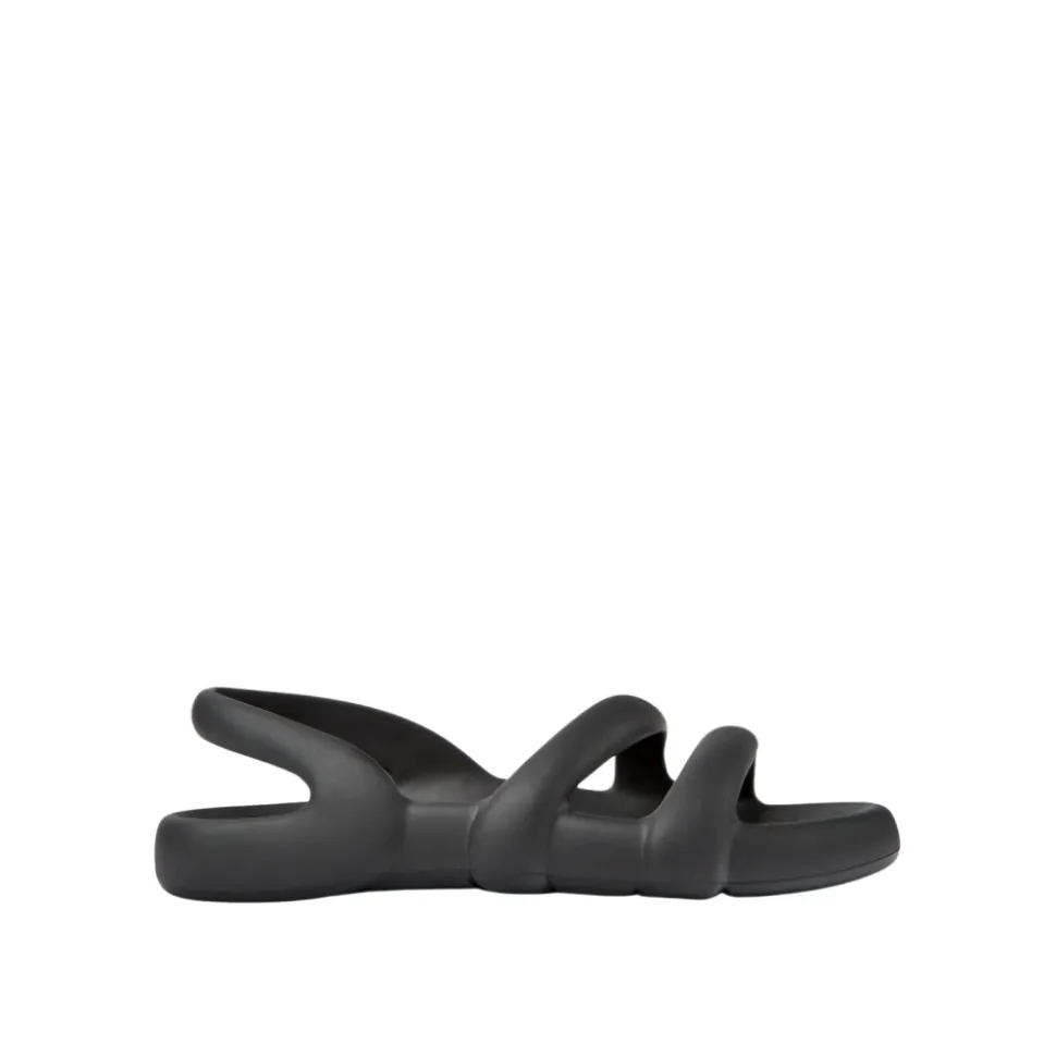 Stylowe sandały na płaskim obcasie z paskiem Slingback