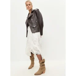 Suede Cowboy Boots Mariana - Brown