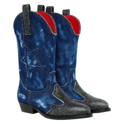Super Star Denim Texan Boots