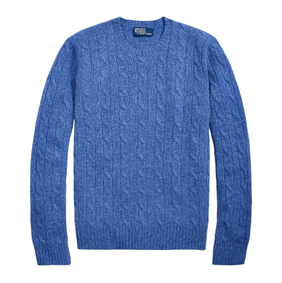 Sweter kaszmirowy w kratę