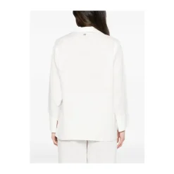 Sweter Slub z dekoltem w serek
