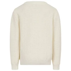 Sweter z Żakardowym Logo