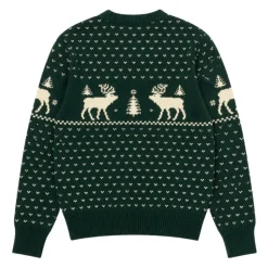 Sweter zimowy we wzory