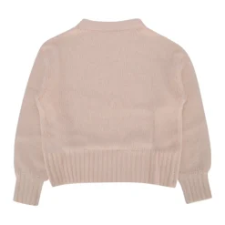 Sweter z logo z wełny i kaszmiru