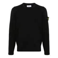 Sweter z Okrągłym Dekoltem