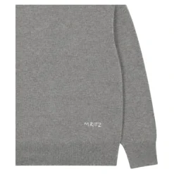Sweter z okrągłym dekoltem