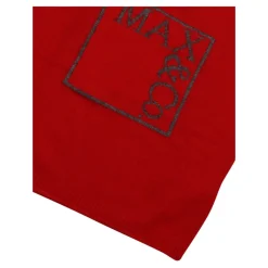 Sweter z okrągłym dekoltem i logo żakardowym