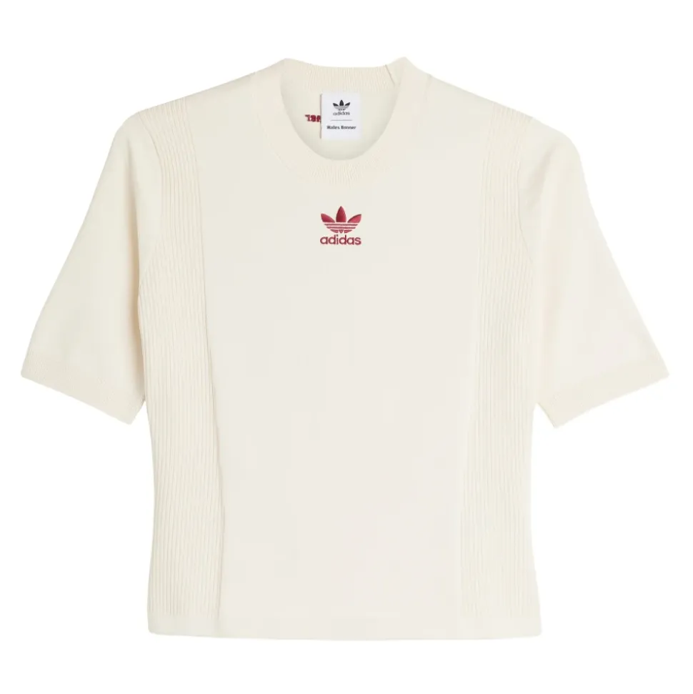 Sweter z panelem Biały