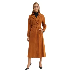 Tate Suede Trench
