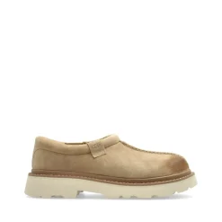 Żółte Zamszowe Lug Loafer Buty
