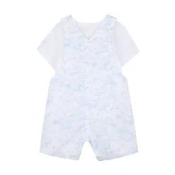Toile de Jouy Dungaree Set