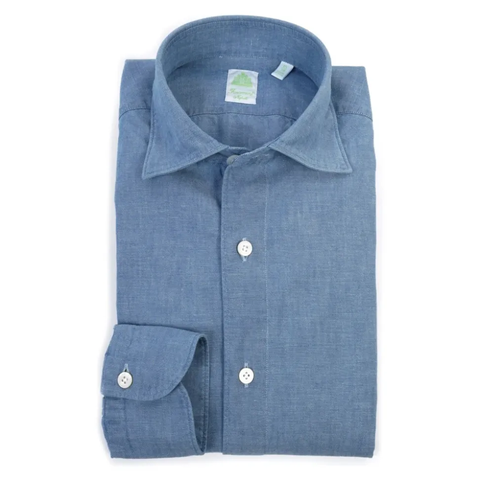 Tokyo Line Chambray Denim Koszula