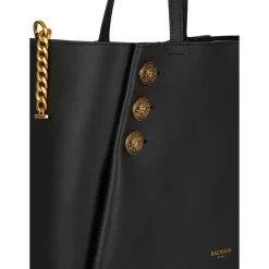 Torba Emblème Leather Tote Bag