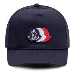 Tricolor Logo Cotton Baseball Cap