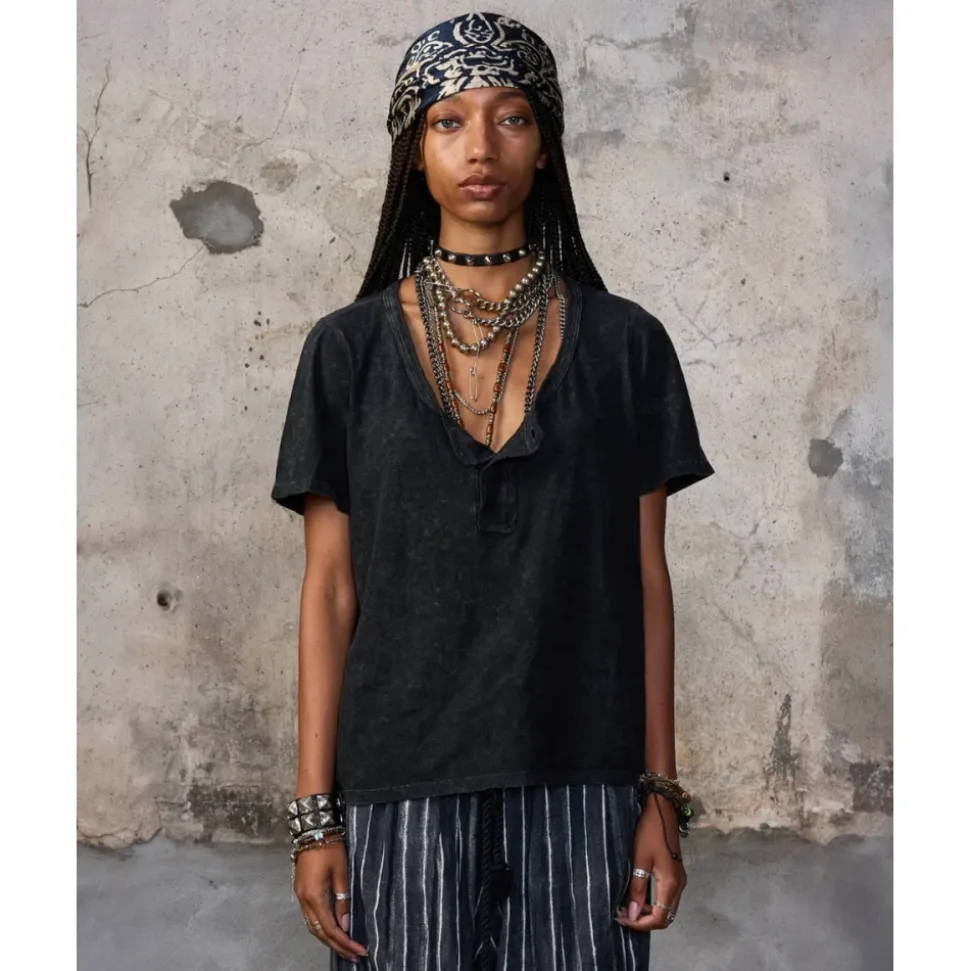 T-shirt Henley