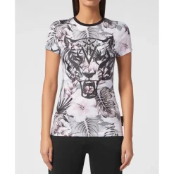 T-Shirt Okrągły Dekolt