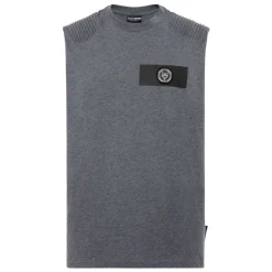 T-Shirt Okrągły Dekolt Bez Rękawów