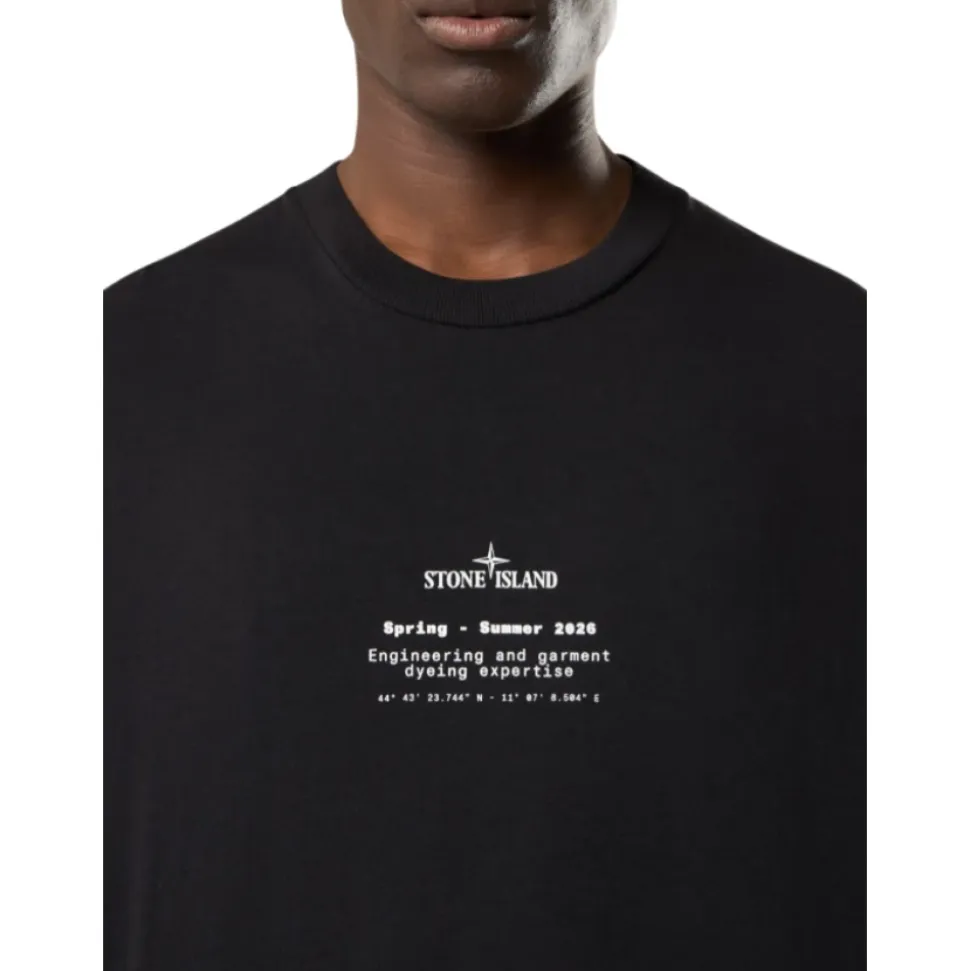 T-shirt o regularnym kroju z nadrukiem 'Stone'
