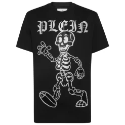 T-Shirt Round Neck Skeleton
