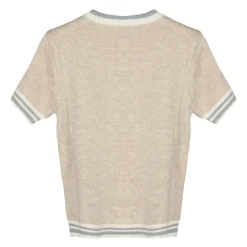 T-shirt z bawełny z okrągłym dekoltem