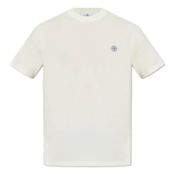 T-shirt Z Naszywką Logo