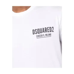 T-Shirt z Okrągłym Dekoltem