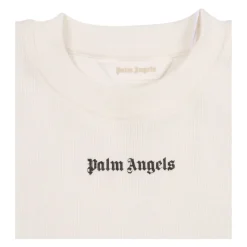 T-shirt z prążkowanym logo dla niemowląt