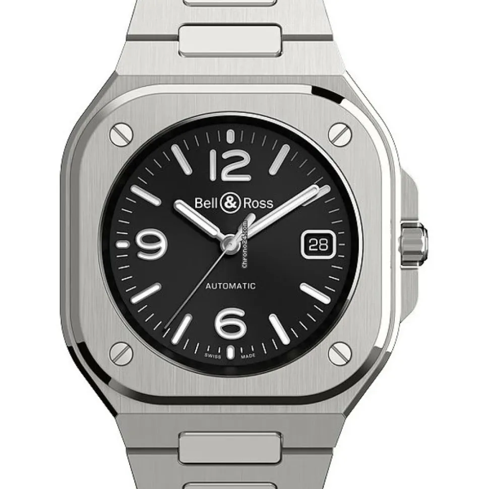 Uomo - BR05A-BL-ST/SST - Br 05 Black Steel 40mm