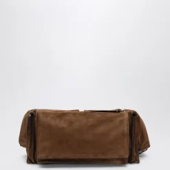 Utilitaire Suede Shoulder Bag